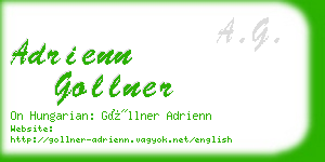 adrienn gollner business card